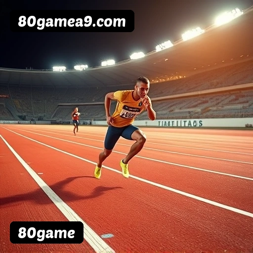 App 80game para iOS e Android — interface mobile, login biométrico e PIX integrado